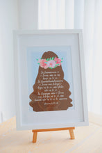 Load image into Gallery viewer, Numbers 6:24-26 - Samoan - Blessing on You (White) A3