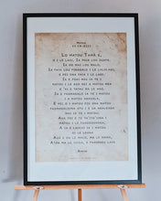Load image into Gallery viewer, Matthew 6 - Samoan, The Lord's Prayer:  CLASEC (Black) A1