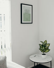 Load image into Gallery viewer, Lamentations 3:22-23 - A3 Samoan: Green Pastures, Steadfast Love of the Lord  (Black)