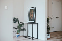 Load image into Gallery viewer, Joshua 24:15 - A2 Samoan: As for Me & My House, Ula Fala (Black)