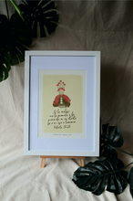 Load image into Gallery viewer, Proverbs 31:25 - Samoan: Tuiga - Daughter of the high chief (White) A3