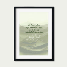 Load image into Gallery viewer, Philippians 4:13 - Māori: I can do all things (Mountains)