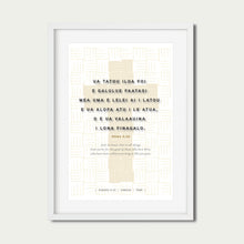 Load image into Gallery viewer, Romans 8:28 Samoan: Master Weaving