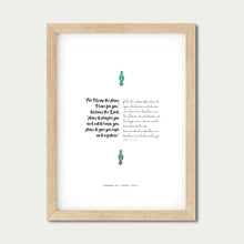 Load image into Gallery viewer, Jeremiah 29:11 Māori/English - I know the Plans I have for you (B&amp;W)