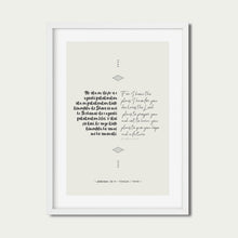 Load image into Gallery viewer, Jeremiah 29:11, Tongan/English - I know the Plans I have for You (Natural)