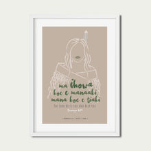 Load image into Gallery viewer, Numbers 6:24-26 Māori (Wahine Toa)