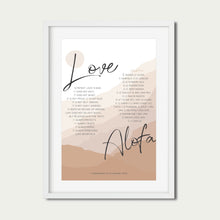 Load image into Gallery viewer, 1 Corinthians 13, Samoan/English - Love is patient, love is kind