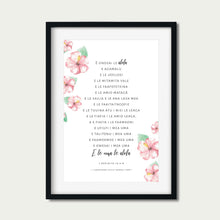 Load image into Gallery viewer, 1 Corinthians 13 - Samoan - Hibiscus: Love is Patient Love is Kind A2