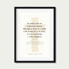 Load image into Gallery viewer, Romans 8:28 Samoan: Master Weaving