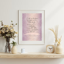 Load image into Gallery viewer, Proverbs 31:28-29 - Samoan: Purple Floral