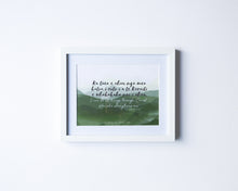 Load image into Gallery viewer, Philippians 4:13 - Maori: I can do all things - Mountains (WHITE) Table Top