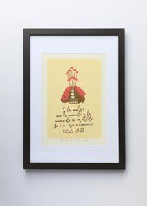 Proverbs 31:25 - Samoan: Tuiga - Daughter of the high chief (Black) A4