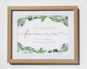 Jeremiah 31:3 - TT Samoan/Eng - You are Loved - Banner over me (Natural)