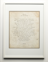 Load image into Gallery viewer, Matthew 6 - A2 Fijian, The Lord&#39;s Prayer CLASEC - (White)