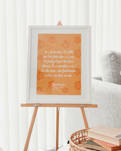 Load image into Gallery viewer, Proverbs 3:5-6 Samoan - Trust in the Lord - Orange (White) A3